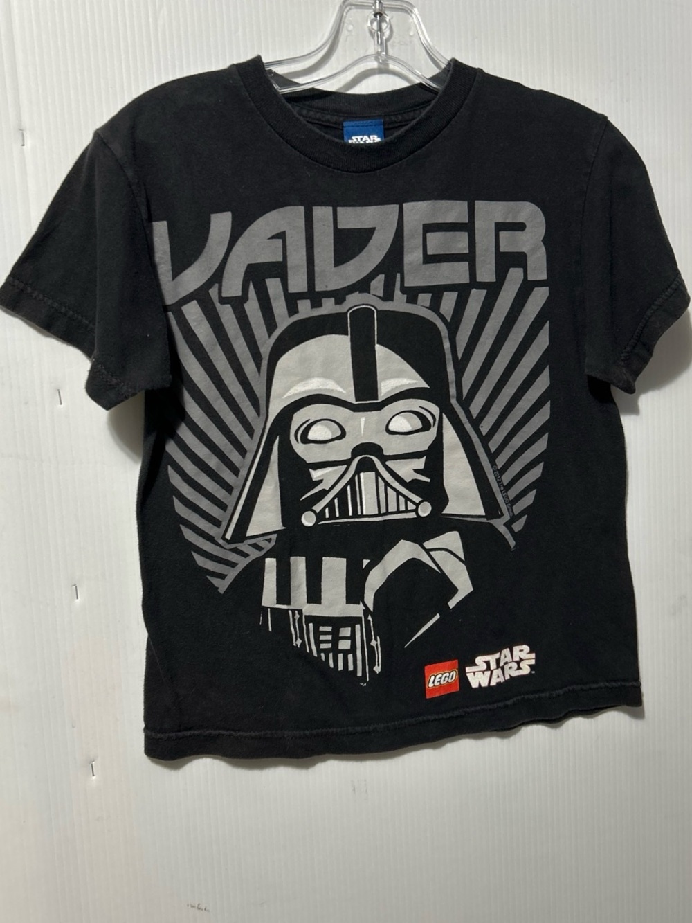Star Wars Black & Gray Vader Graphic Tee - Kids